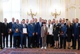 Nevahaju a riskuju svoje zivoty Prezident prijal laureatov ocenenia Zlaty zachranarsky kriz 2024