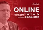 ONLINE Vlada predstavila konsolidaciu chce setrit na vydavkoch
