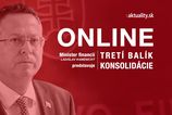 ONLINE Vlada predstavila konsolidaciu chce setrit na vydavkoch