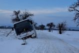 Drama pri Kosiciach Autobus s viac ako 60 ludmi uviazol v snehu