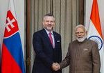 Indicky premier Narendra Modi prijal Petra Pellegriniho temou boli obchodne vztahy a spolupraca
