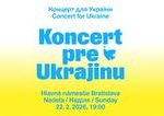 koncert pre ukrajinu uz tuto nedelu na hlavnom namest v bratislave vystupia alina pash apashe katarzia a zbor sirenat