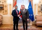 Robert Fico sa stretol s ministrom zahranicnych veci SAE Abdullahom bin Zajidom Al Nahjanom