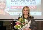 Volby 2026 Erika Jurinova sa tretikrat uchadza o post v Zilinskom kraji