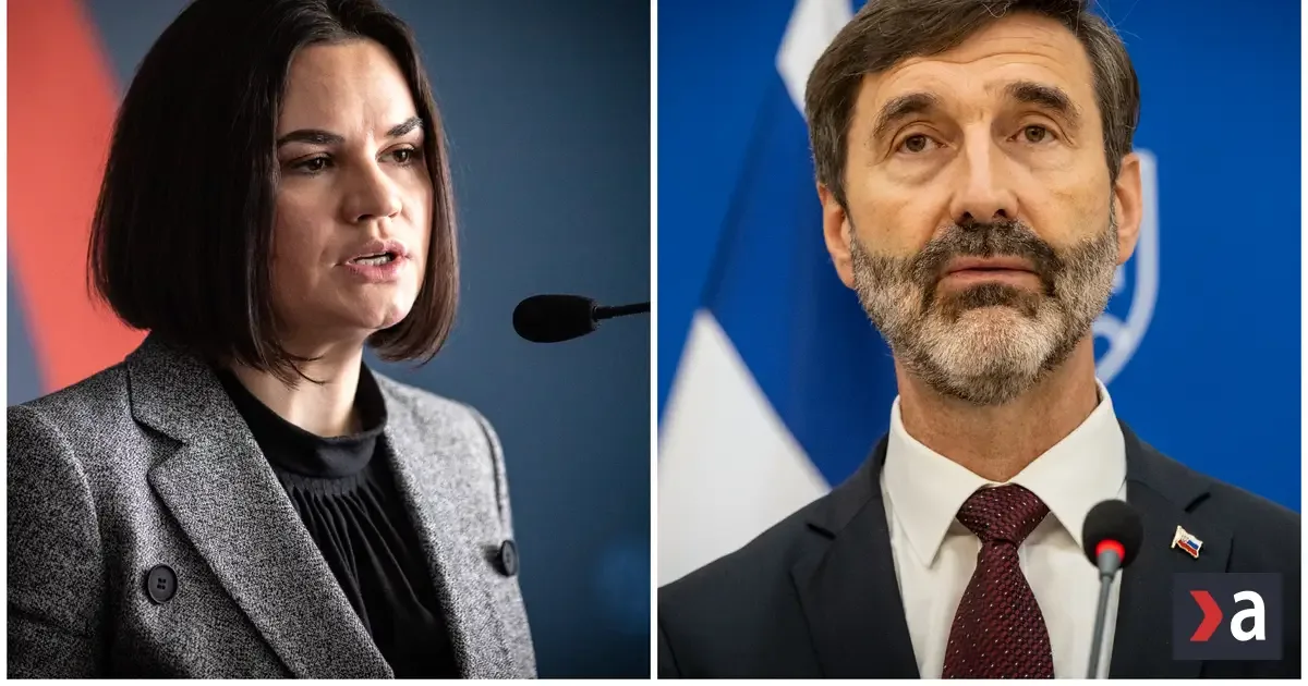Blanár sa stretol s bieloruskou líderkou opozície, žiadala viac víz pre Bielorusov