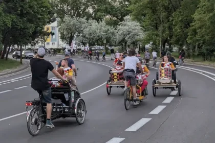 Bratislavčan spája opravu bicyklov s umením, Cyklokuchyňa oslavuje 15 rokov