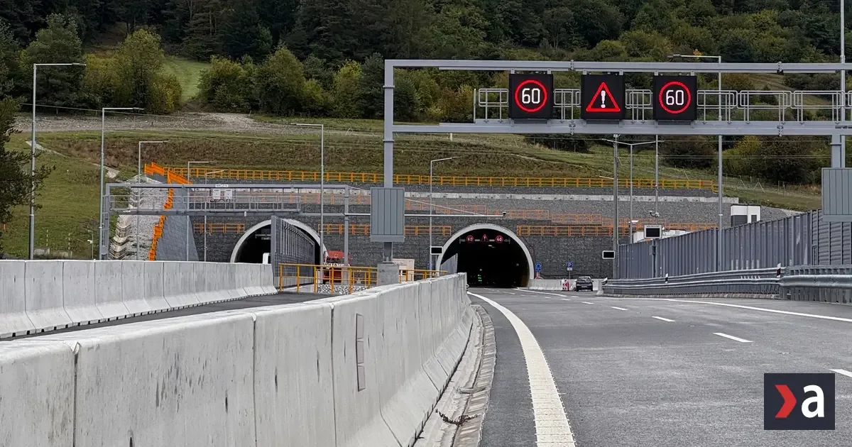 Do tunela Čebrať vstúpia ľudia pred autami, otvorenie úseku D1 pri Ružomberku sa blíži