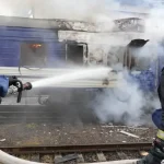 Dron zaútočil na vlak pri hraniciach s Poľskom pár minút po vlaku s Johnsonom