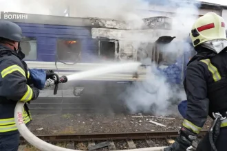 Dron zaútočil na vlak pri hraniciach s Poľskom pár minút po vlaku s Johnsonom