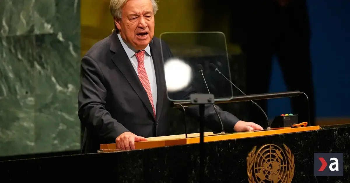 Guterres vyzval na dialóg o AI aj Predjordánsku na pôde OSN
