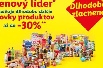 Lidl sa vyplatí: Cenový líder dlhodobo znižuje ceny stoviek ďalších produktov