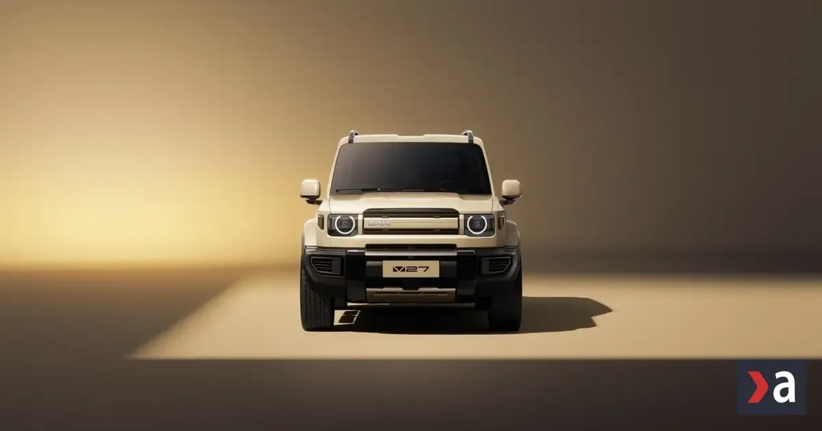 Nové iCAUR V27 spája klasický off-roadový charakter s technikou súčasného SUV