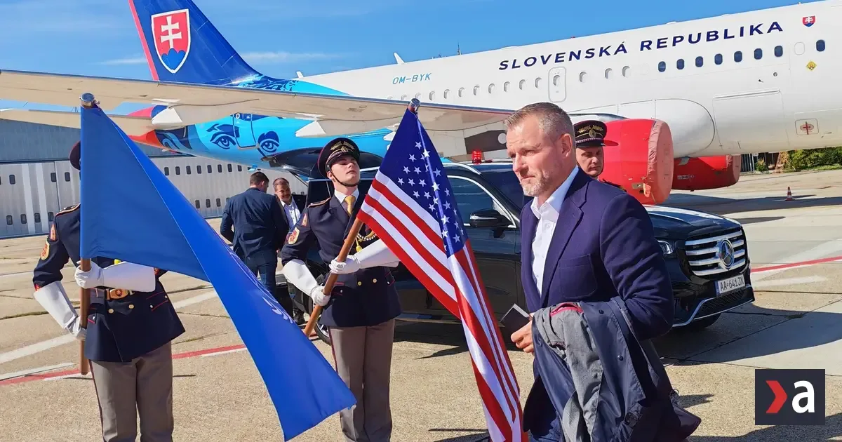 Pellegrini bol na recepcii u Trumpa. Slovensko má v New Yorku aj väčší cieľ