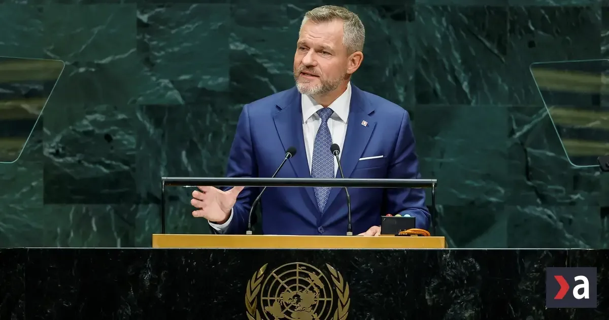Pellegrini pred OSN: Ukrajinský konflikt si vyžaduje diplomatické riešenie