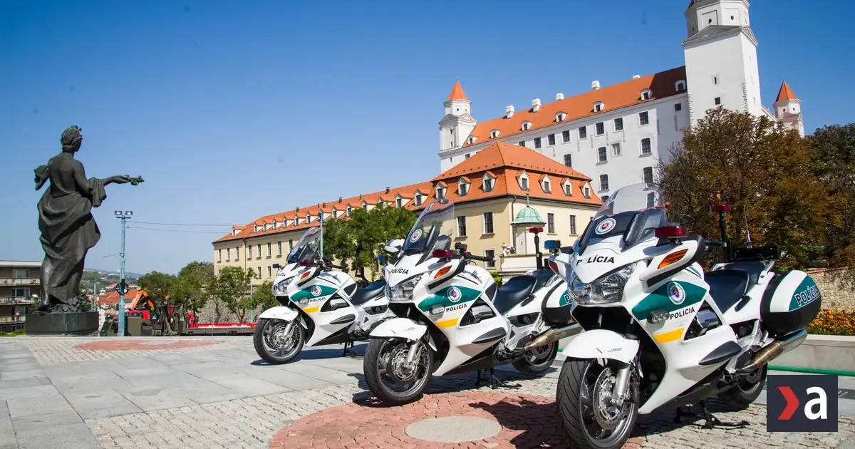 Polícia dostane nové motorky za vyše tri milióny eur