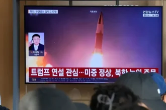 Severná Kórea odpálila dve strely smerom do Japonského mora