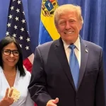 Trump sa prvýkrát stretol s dočasnou líderkou Venezuely, potvrdil Rubio
