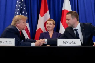 USA, Dánsko a Grónsko podpísali dohodu o bezpečnosti v Arktíde