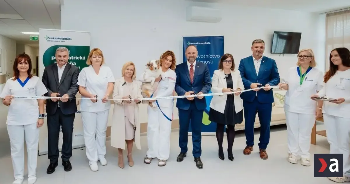 Galantská nemocnica otvorila psychiatriu, pomáha aj pes Žemlička