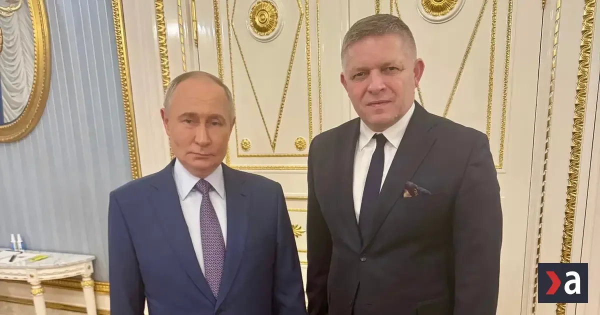 Indovia označili Fica za proputinovského lídra