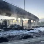 Kamión v plameňoch zablokoval diaľnicu D2 pri Lafranconi