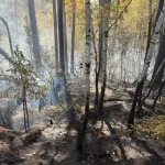 Požiar v katastri Smolníka sa nešíri, dôležitý je aj monitoring požiariska
