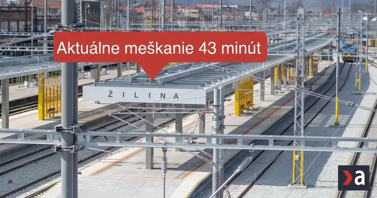 Požiar v Žiline vyradil zariadenia, vlaky meškajú. Trvanie obmedzení nie je známe