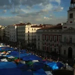 Protesty v Madride a 50 mestách Španielska proti drahému bývaniu