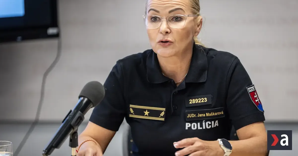 Útok v Staškove: Prezidentka polície Maškarová sa vyjadrila k postupu policajtov